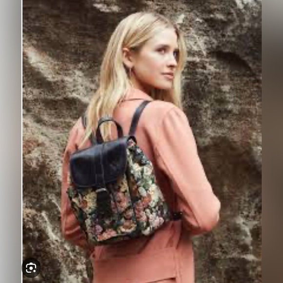 Patricia Nash Aberdeen Floral Tapestry Backpack - Picture 1 of 16